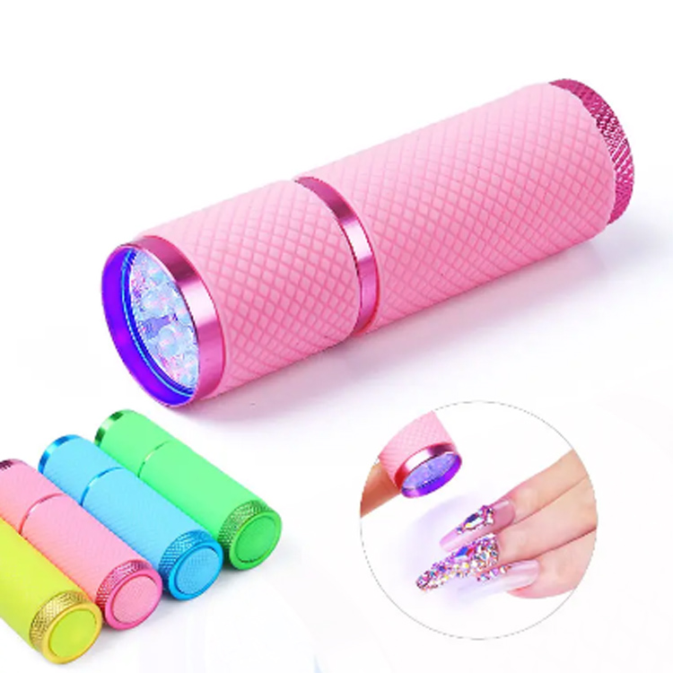 2024 гел втвърдяващ полски светло бърза сушилня 9 LED UV Mini Nail Lamp