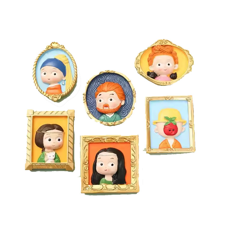 Персонализирани керамични президентски подаръци Магнити за хладилник Сладки