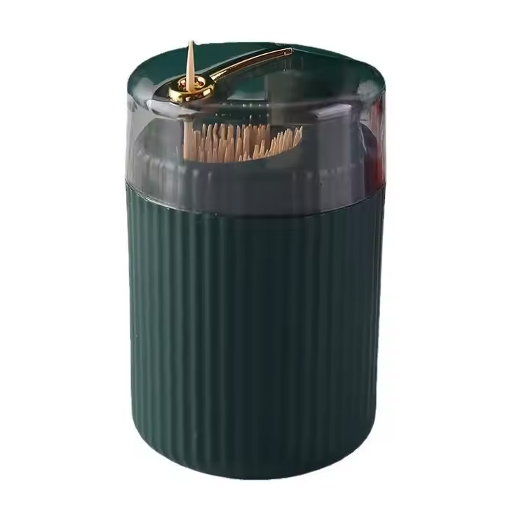 Диспенсер Кутия за съхранение тип бутане Клечка за зъби Държач за канистър