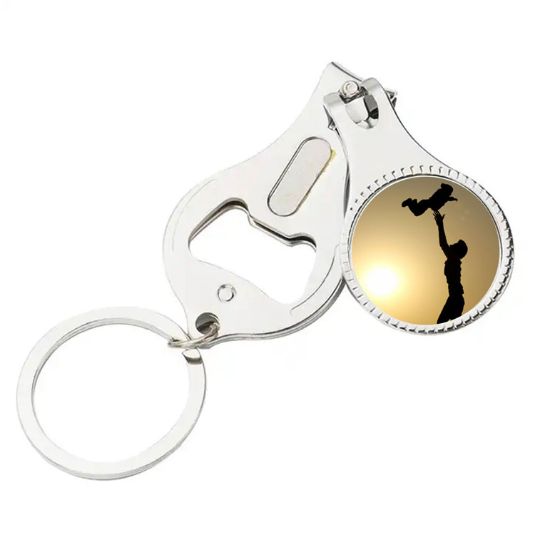 Сгъваема отварачка за пръстите на ръцете Ключодържател Ножици за нокти Ножици за нокти