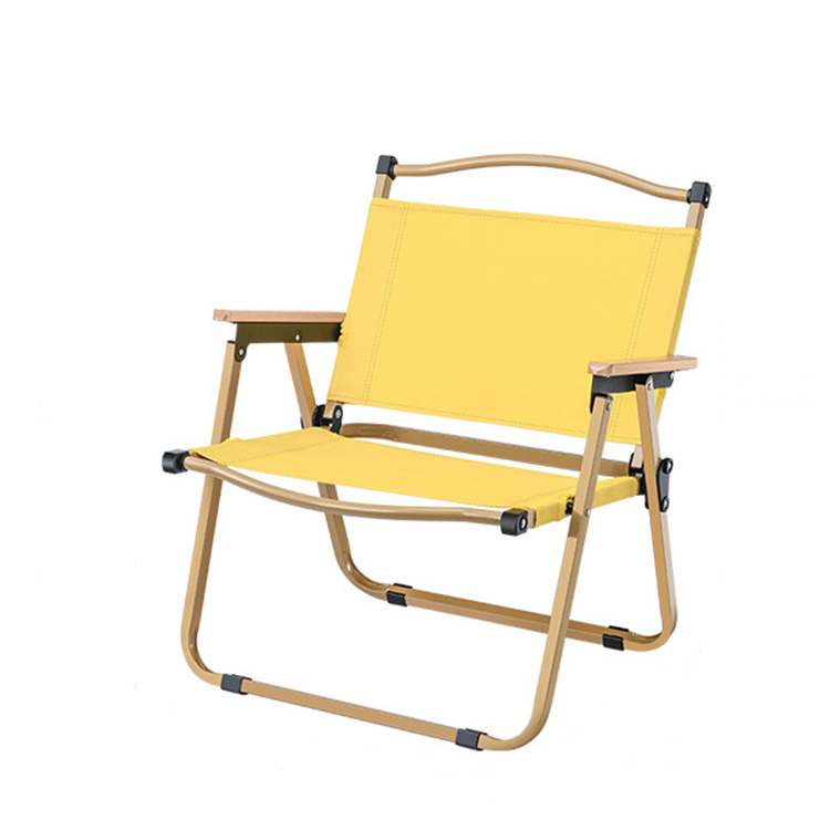 Висококачествен лек сгъваем стол за къмпинг от неръждаема стомана