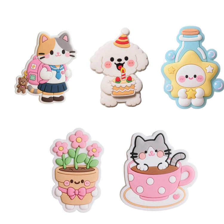 Сувенир за декорация на дома по поръчка, PVC магнит за хладилник