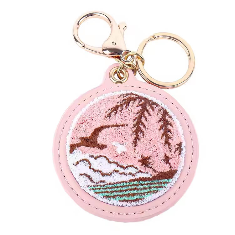 Ключов ключов ключ за пейзаж на остров Pink Island