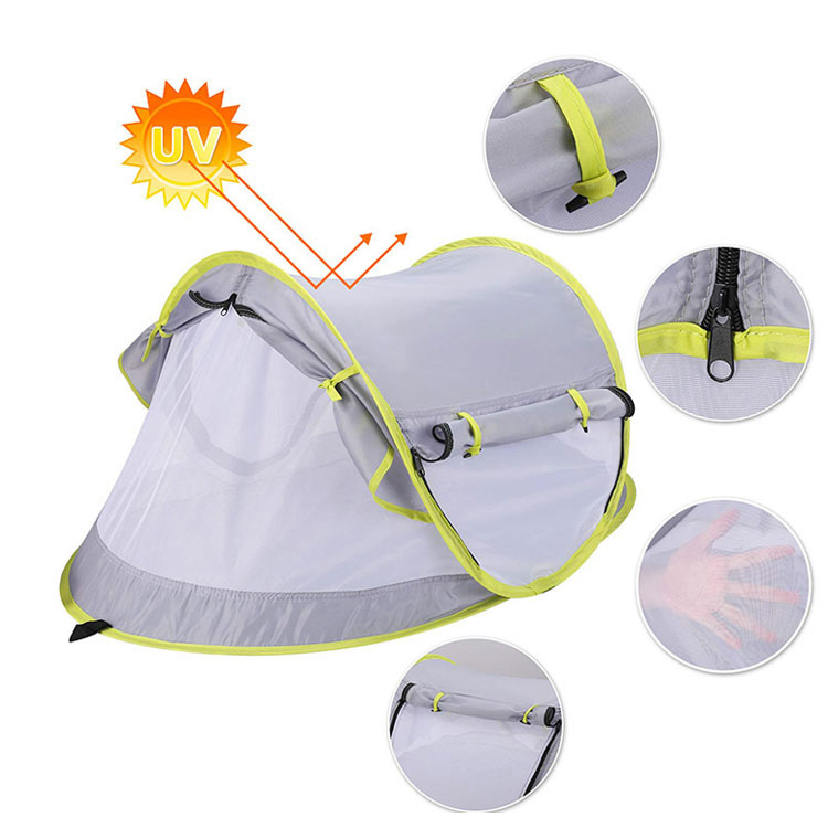 Лека еднослойна водоустойчива полиестерна изскачаща палатка