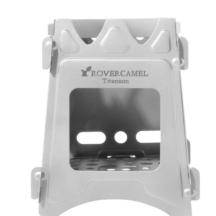 Преносима къмпинг печка на дърва Титаниева горелка на дърва