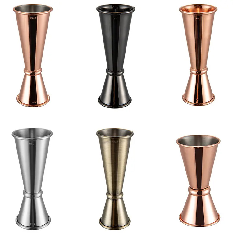 Premium Copper Silver 2cl/4cl от неръждаема стомана двойна джигър