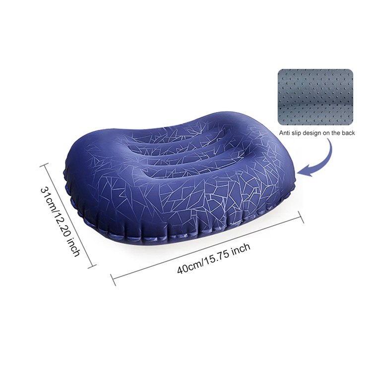 Оборудване за спане Удобна противоплъзгаща възглавница за пътуване Crescent