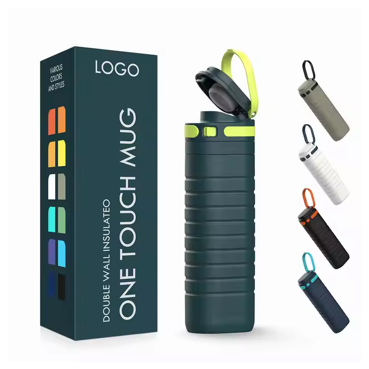 Вакуумно изолирана пътна чаша от неръждаема стомана Touch Lid 500 ml