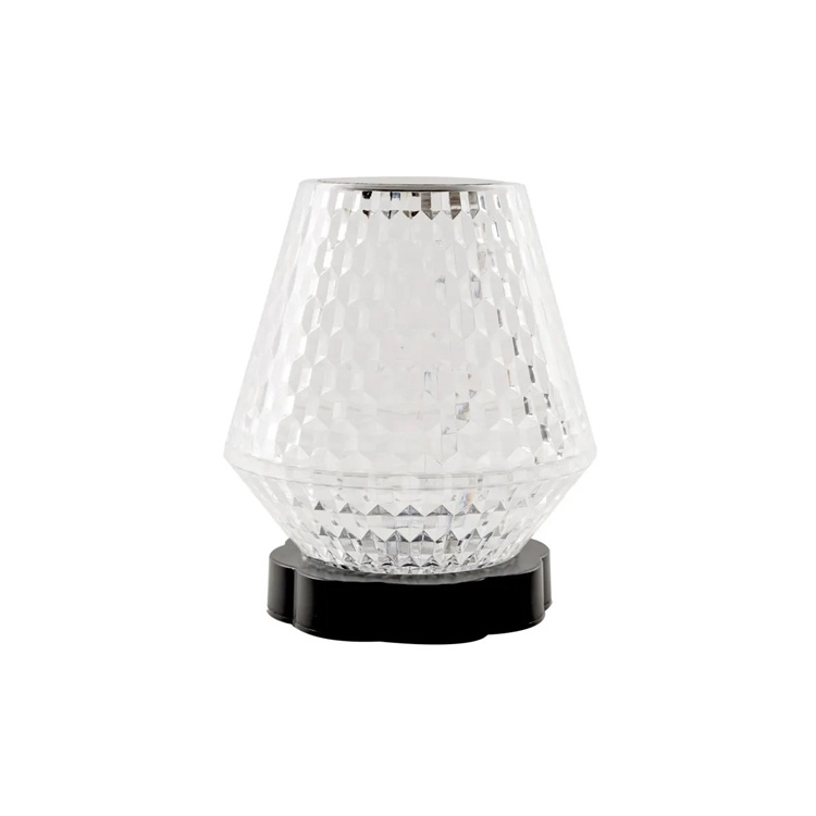 USB LED Wine Glass Shape Crystal Atmosphere Настолна лампа