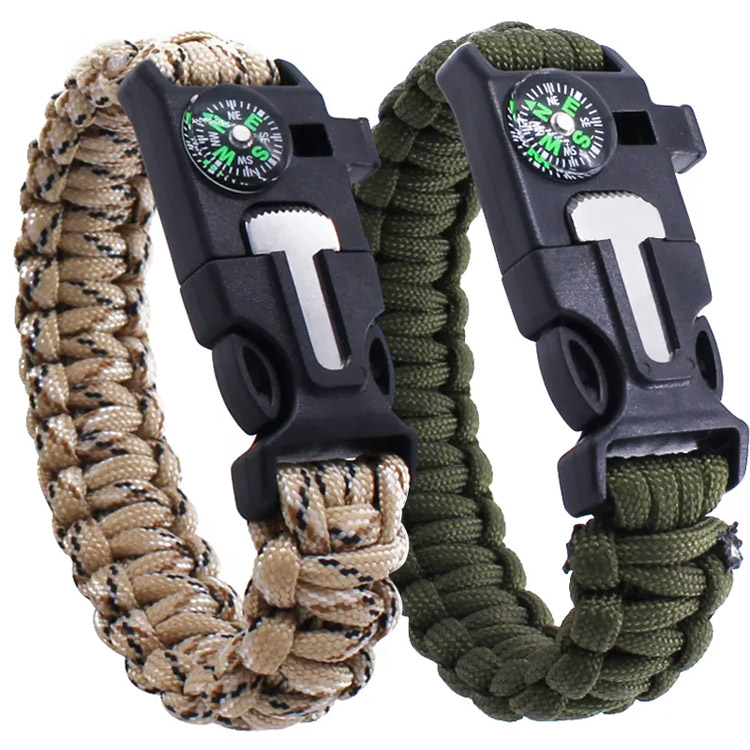 Мостра на едро Survival 550 LBS Tactical Paracord гривна
